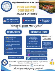 VAD Membership Mini Conference